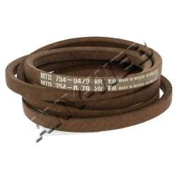 CHS MTD pièces détachées : Courroie de Lame Coupe 92 Cm / Référence : 754-0479