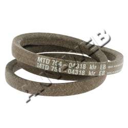 CHS MTD pièces détachées : Courroie de Lame / Référence : 754-04318