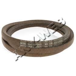 CHS MTD pièces détachées : Courroie de Lame Coupe 81cm / Référence : 754-0363