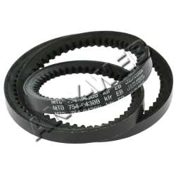 754-0430B - Jeu de 2 Courroies pour fraise à neige Mtd